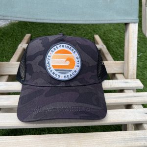 Black Camo Badge Cap